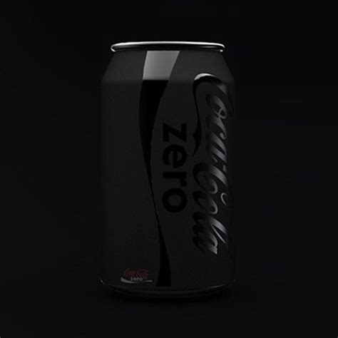 Designhunter Cheers This Amazing Matte Black Coke Can Was The First