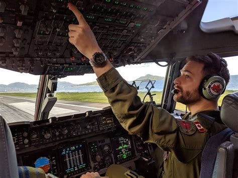 99 Squadron Welcomes The First Royal Canadian Air Force Exchange Pilot