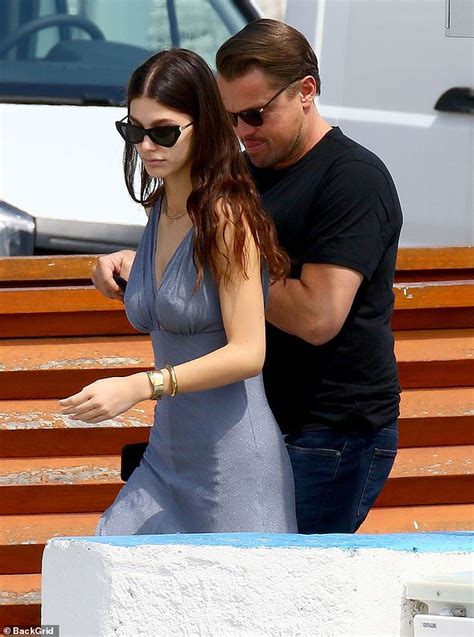 Leonardo Dicaprios Girlfriend Camila Morrone 21 Boards Yacht With The Actor 44 In Cannes