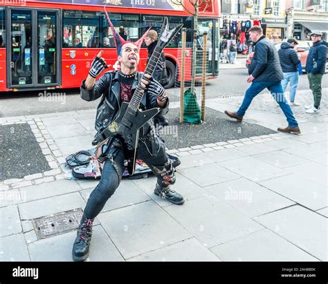 Man Dressed As Punk Rocker Hi Res Stock Photography And Images Alamy