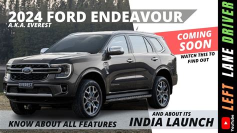New Ford Endeavour Everest 2023 Youtube