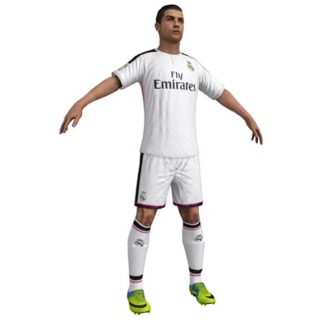 Cristiano Ronaldo Animations 3d Model