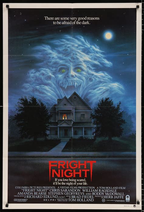 Fright Night Vintage Movie Poster