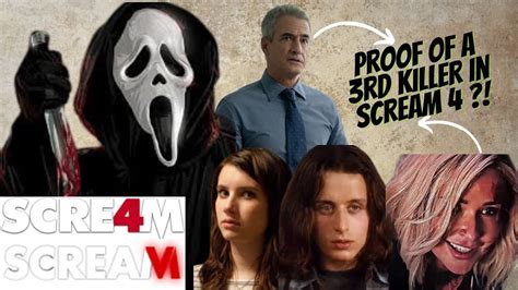 Scream Theories 3rd Killer In 4 Proved Scream4 Screamvi