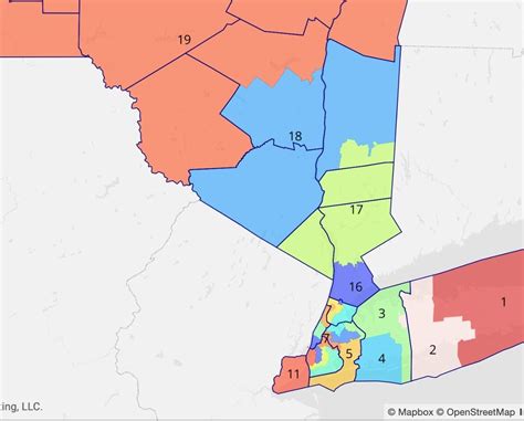 Draft Congressional Redistricting Map Affects Hudson Valley New City