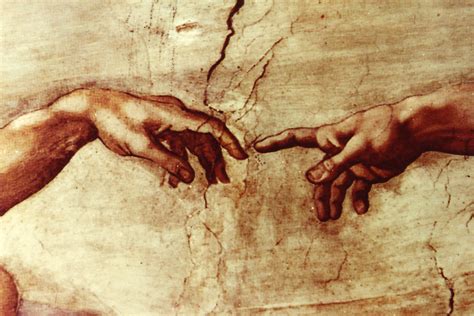 The Creation Of Man By Michelangelo Sistine Chapel Netties World