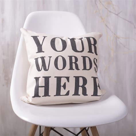 Personalised Quote Cushion Oakdene Designs
