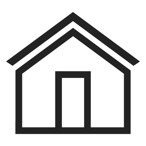 Simple House Icon Png And Svg Design For T Shirts
