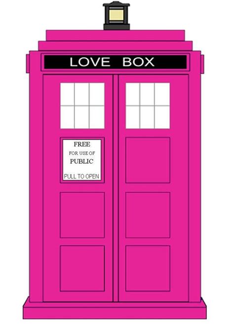 Little Bit Into Dr Who Recently Loving The Pink Tardis