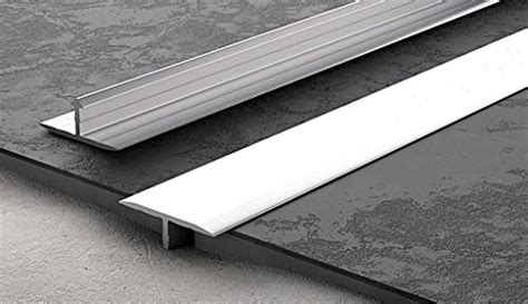 T Profile Aluminium T Bar Threshold Trim 25m For Tiles Wood Laminates