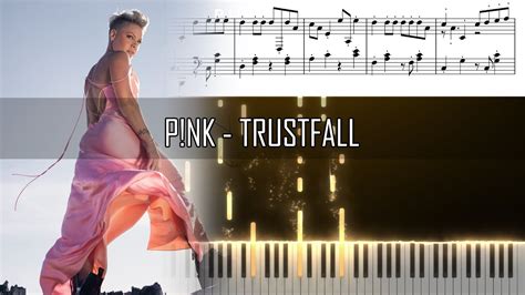 Pnk Trustfall Piano Tutorial Free Download Sheet Music And Midi