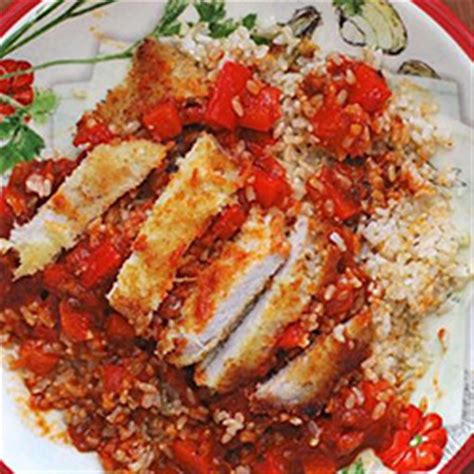 Chicken Cacciatore Rice Bowl Recipe