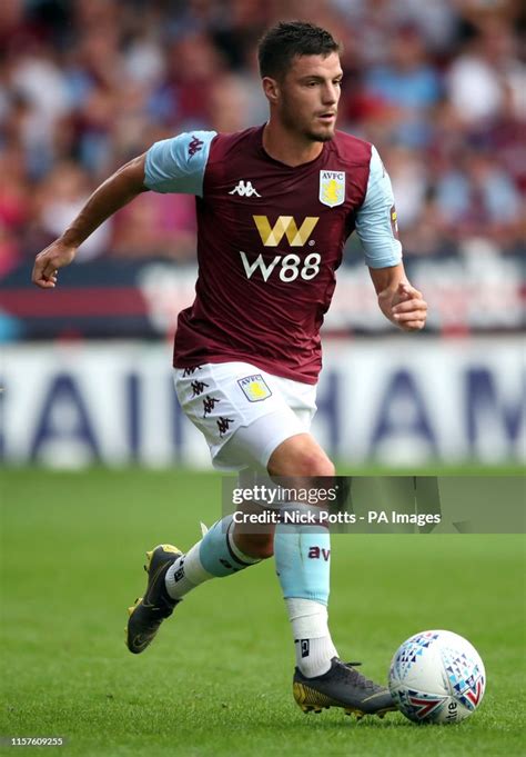 Aston Villas Björn Engels During The Pre Season Friendly Match At