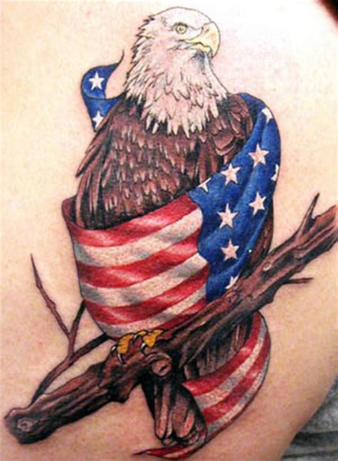 50 Awesome American Flag Tattoo Designs