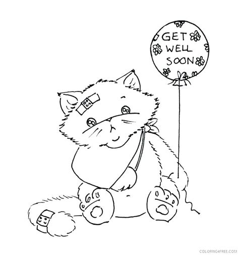 Get Well Soon Printable Coloring Pages at GetColorings.com | Free