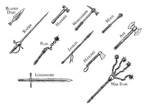 24 Best Images About Weapons Of History And Fantasy On Pinterest