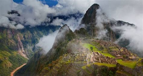 Inka Ruinen Von Machu Picchu Bei Cuzco In Peru Sean Caffreylonely