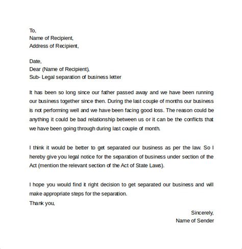 legal letter templates samples examples formats