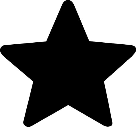 Solid Star Svg Png Icon Free Download (#92354) - OnlineWebFonts.COM