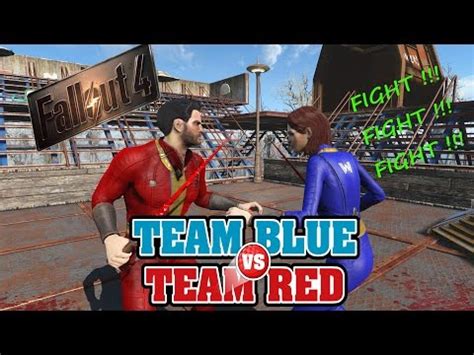 Here's our fallout 4 wasteland workshop guide to help you build arenas, cages, and start putting settlers, raiders and beasts to fight each other. fALLOUT 4 - BLUE TEAM VS RED TEAM SWORD FIGHT (companions) Wasteland workshop DLC Arenas - YouTube