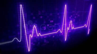 Ecg Ekg Heart Monitor Wallpapers Neon Seamlessly