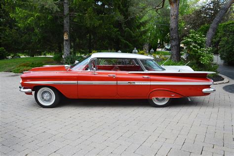 1959 chevrolet impala 4 door hardtop side profile 208364
