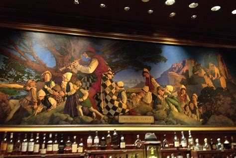 Pied Piper Mural By Maxfield Parrish 1909 At The Palace Hotel In San
