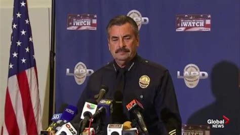 La Police Chief Man Killed On Skid Row Reached For Gun National