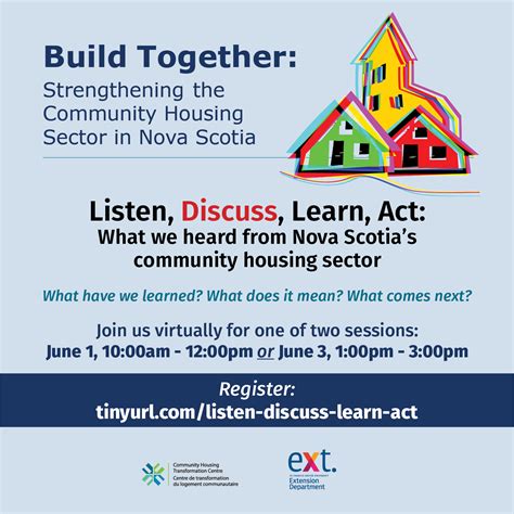Listen Discuss Learn Act What We Heard From Nova Scotias Community