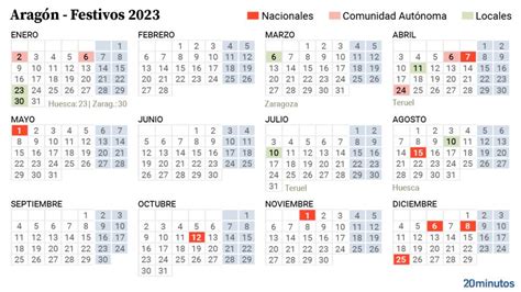 Calendario Laboral 2023 Dónde Es Festivo El 24 De Abril