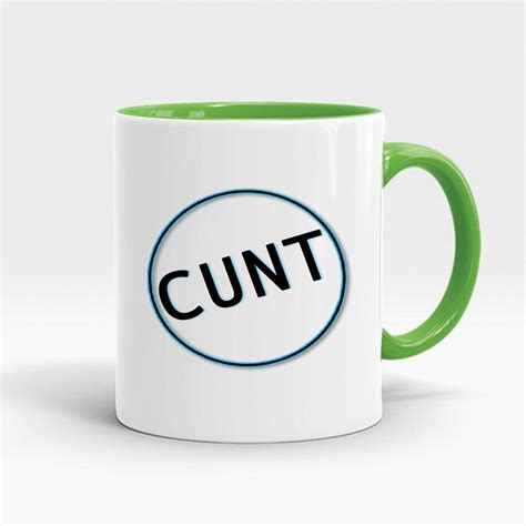 Funny Rude Novelty Mug Coffee Cup Cnt Office Banter Profanity Etsy