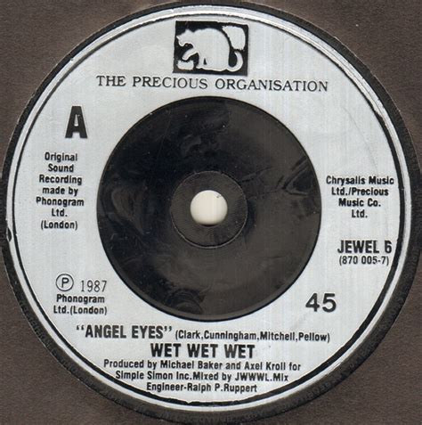 Wet Wet Wet Angel Eyes Records Lps Vinyl And Cds Musicstack