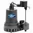 Superior 1/2 HP Submersible Thermoplastic Sump Pump  Warren Pipe And