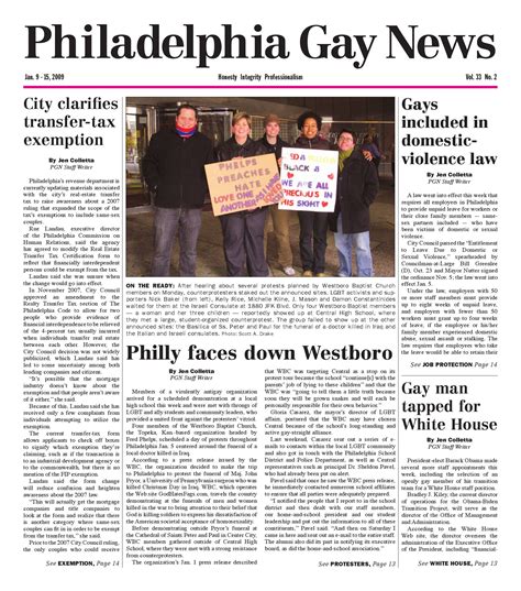 pgn 1 09 09 edition by the philadelphia gay news issuu