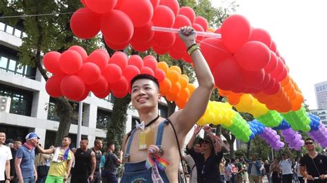 Thousands March Through Taiwan Capital In East Asias Largest Pride