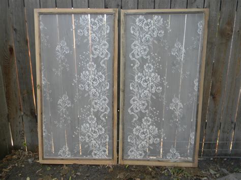 5 out of 5 stars. Wallmarks: More Lace Window Screens