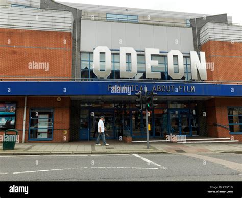 Epsom Surrey England Odeon Cinema Exterior Stock Photo Alamy