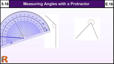 516 Measuring Angles With A Protractor Basic Maths Gcse Core Skills