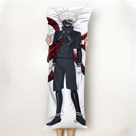 Ken Kaneki Body Pillow Dakimakura Cover Custom Tokyo Ghoul Anime Ts Home Decor Apparel And