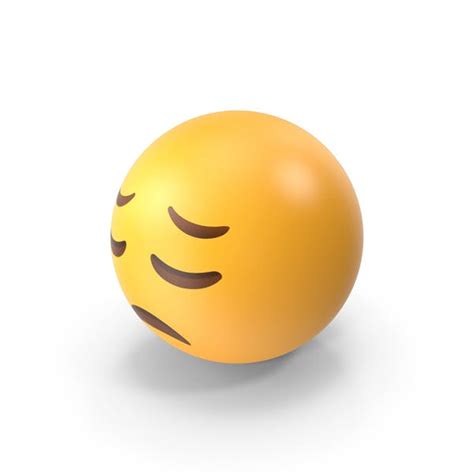 Disappointed Face Emoji 3d Envato Elements