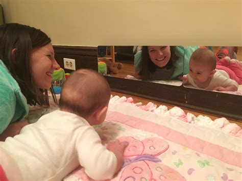 Babies And Mirrors Nurtured Noggins