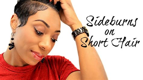 3 Quick Tips For Sideburns On Short Hair Kaye Wright Youtube
