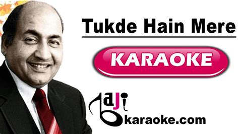 Tukde Hain Mere Dil Ke Video Karaoke Lyrics Mere Sanam Mohammad