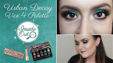 💚 Vibrant Green Eye 💚 Urban Decay Vice Palette Inside Our Beauty ♡ Youtube