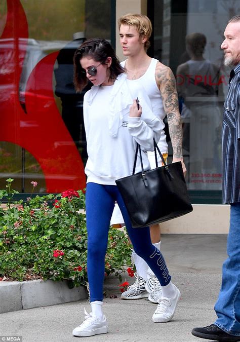 Justin Bieber And Selena Gomez Work Out Together In La