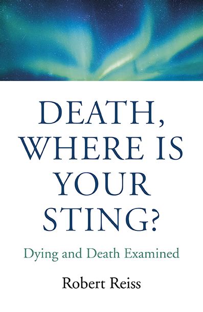 Death Where Is Your Sting From Christian Alternative Books