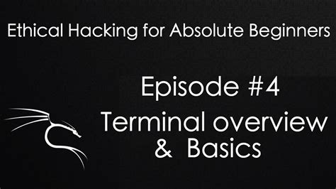 Ethical Hacking Terminal Overview And Basics Ethical Hacking For