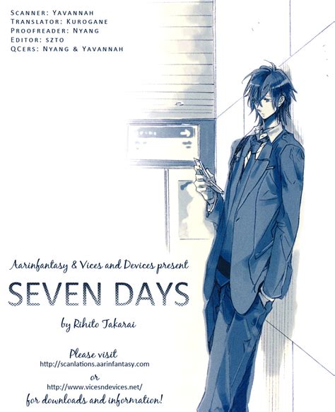 Takarai Rihito Seven Days Vol Eng Myreadingmanga