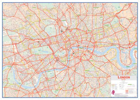 London Street Map Images Oppidan Library