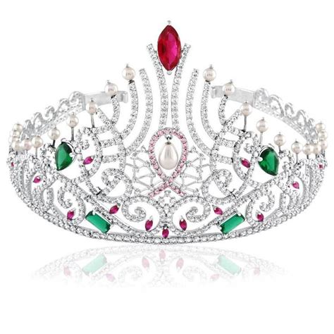 Miss India Worldwide Crown The Tiaras Were Crafted On A Heavy Gold